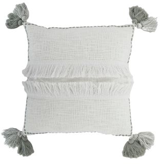 Macawi Cott Cushion 50x50cm White/Grey#
