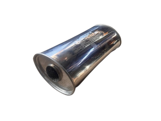 SWIFT-STAINLESS STEEL OVAL MUFFLER - 185X390X21/4 C/C