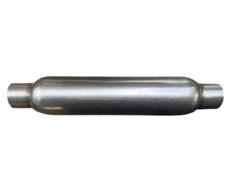 2 1/2" ID 4" DIAMETER 16" LONG STAINLESS STEEL MUFFLER