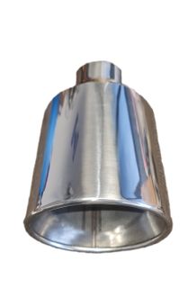 57MM ROLLED IN OVAL STAINLESS STEEL EXTENSION