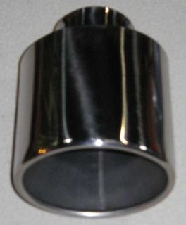 57MM ROLLED IN OVAL STAINLESS STEEL EXTENSION