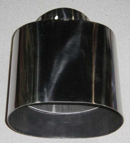 63MM ANGLE OVAL CUT STAINLESS STEEL EXTENSION