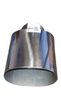 76MM ANGLE OVAL CUT STAINLESS STEEL EXTENSION