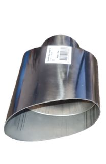 76MM OVAL ANGLE EDGE STAINLESS STEEL EXTENSION