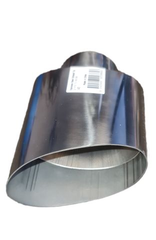 76MM OVAL ANGLE EDGE STAINLESS STEEL EXTENSION