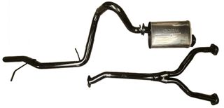 EB - EL V8 SEDAN 2.5" SINGLE EXHAUST SYSTEM - LOUD