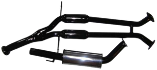 VT - VZ UTE V8 TWIN 2.5" INTO SINGLE 3" EXHAUST SYSTEM - LOUD
