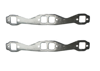 CHEV - SMALL BLOCK V8 - EXHAUST MANIFOLD GASKET SET