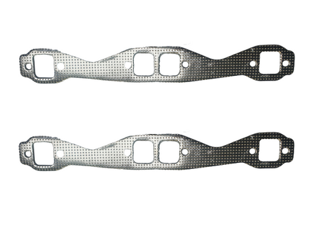 CHEV - SMALL BLOCK V8 - EXHAUST MANIFOLD GASKET SET