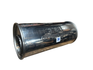 MON-STAINLESS STEEL ROUND MUFFLER - 150X330X3 O/O