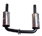 VE - VF V8 SEDAN TWIN 2.5" EXHAUST SYSTEM