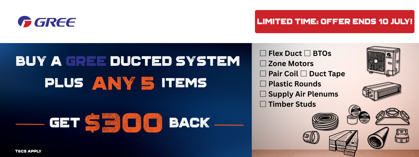 JUNE - GREE Ducted Cashback