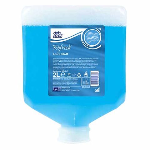 DEB AZURE FOAM WASH    Ctn 4 X 2 Lt