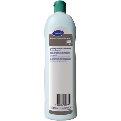 CREAM R7  DISINFECTANT CLEANSER 750ml