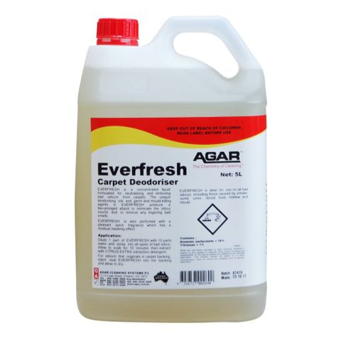 AGAR EVERFRESH CARPET DEODORISER 5LT
