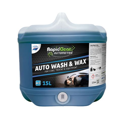 RAPIDCLEAN AUTO WASH & WAX A5 15LT