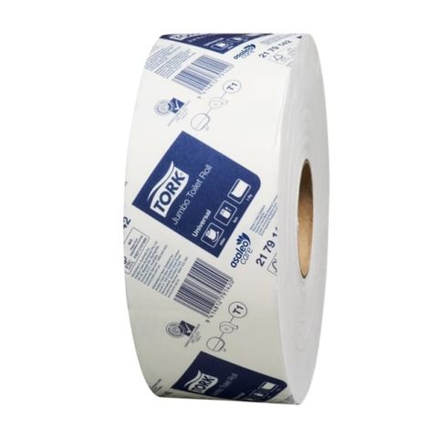 TORK T1 1 PLY JUMBO TOILET ROLL 6 X 600mt