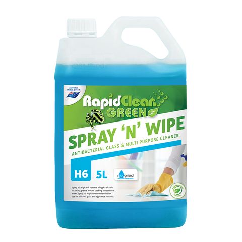 RAPID SPRAY 'N' WIPE CLEANER  5Lt