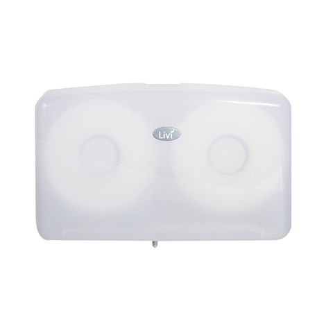 LIVI DOUBLE JUMBO TOILET DISPENSER