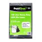 RAPIDCLEAN 120LT BLACK EXTRA HEAVY DUTY BIN LINERS 100 PER CARTON