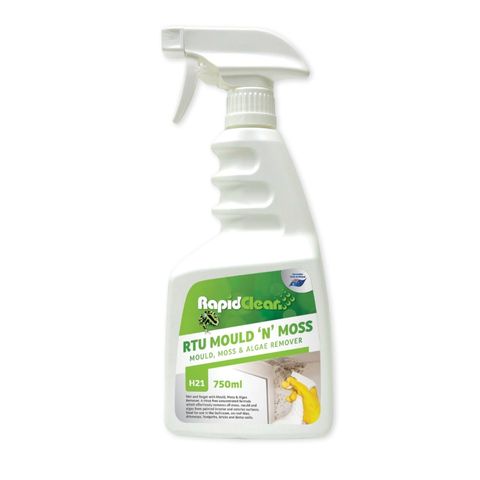 RAPIDCLEAN MOULD N MOSS RTU 750ML TRIGGER PACK