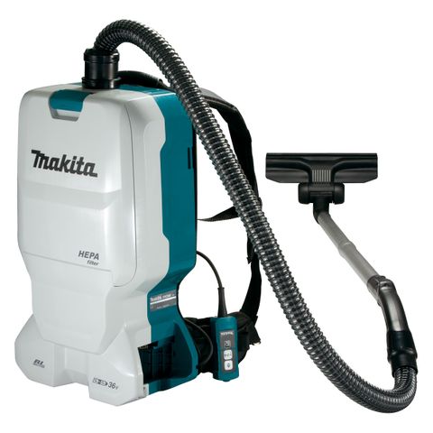 MAKITA 18Vx2 BRUSHLESS 6L BACKPACK VACUUM - SKIN ONLY