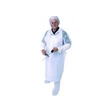 DISPOSABLE APRONS WHITE 500 PER CARTON