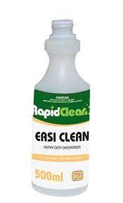 RAPIDCLEAN EASI CLEAN 500ML EMPTY BOTTLE NO TRIGGER