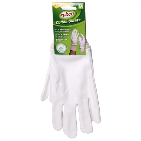 COTTON GLOVES LARGE