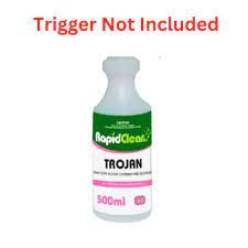 RAPIDCLEAN TROJAN EMPTY 500ML BOTTLE NO TRIGGER