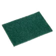 SCOUR PADS STANDARD GREEN 15 X 10 cm