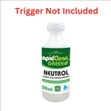 RAPIDCLEAN NEUTROL EMPTY 500ML BOTTLE NO TRIGGER