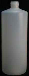 EMPTY STRAIGHT NECK SQUIRT BOTTLE 1L