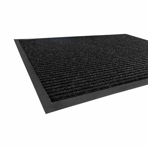 PVC BACKED RIBBED MAT 1200 X 1800 PEPPER