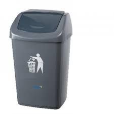 165956 - OATES 50L PUSH/PEDAL BIN WHITE