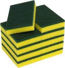 EDCO INDUSTRIAL SCOUR SPONGE GREEN