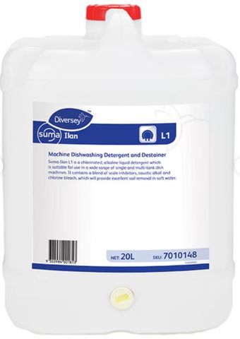 DIVERSEY SUMA ILAN L1 20 Lt AUTOMATIC DISHWASHING LIQUID