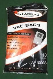 STARBAG PULLMAN AS5 SYNTHETIC VACUUM CLEANER BAGS 5 PACK