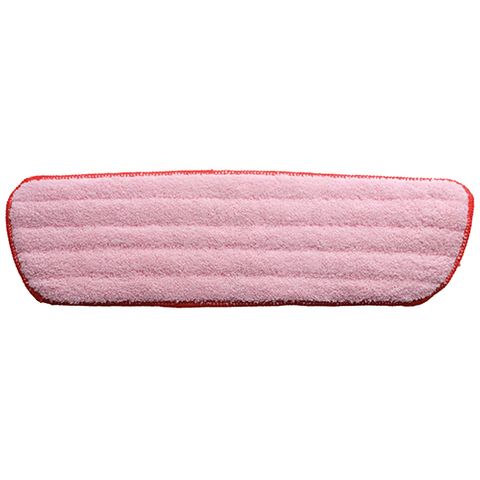 OATES MICROFIBRE FLAT MOP PAD RED 40 cm