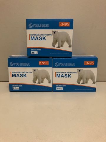 KN95/P2 FACE MASK 25 PACK
