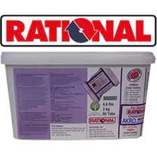 RATIONAL RINSE TABLETS PURPLE Ctn 50