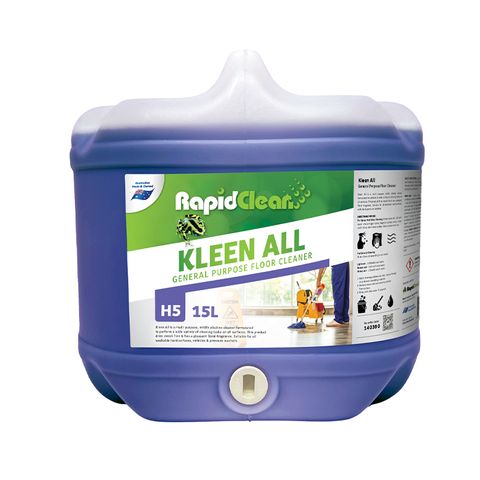 RAPID KLEEN ALL  FLOOR CLEANER 15 Lt