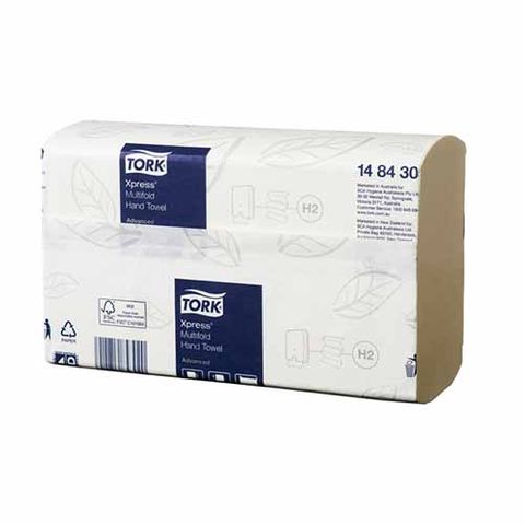 TORK H2 XPRESS MULTIFOLD SLIMLINE HAND TOWEL 3885 SHEETS