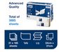 TORK H2 XPRESS MULTIFOLD SLIMLINE HAND TOWEL 3885 SHEETS