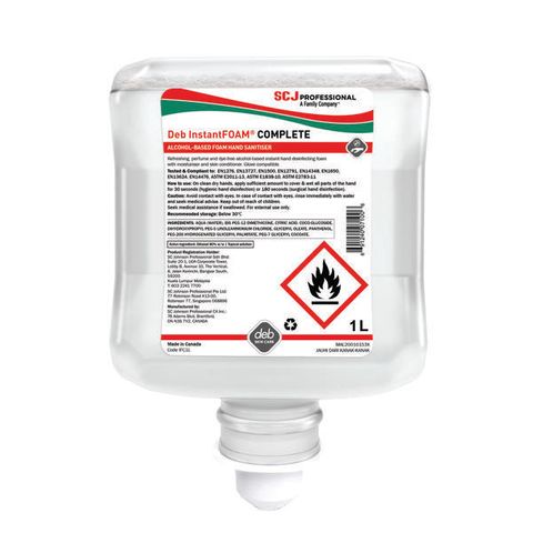 1FC1TF - DEB INSTANTFOAM 3 X1 Lt TOUCHFREE MK2