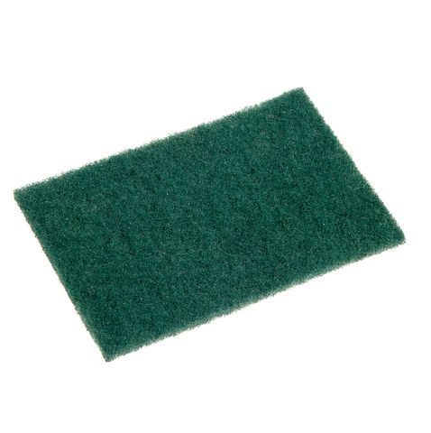 SABCO STANDARD GRADE SCOURER PADS GREEN 23CM x 14CM