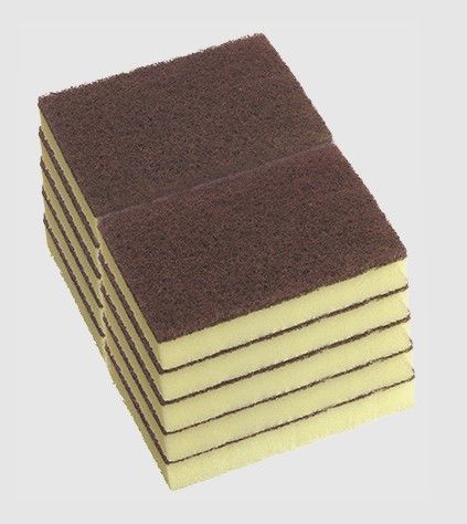 OATES HEAVY DUTY SCOUR PAD RED 15 x 10cm