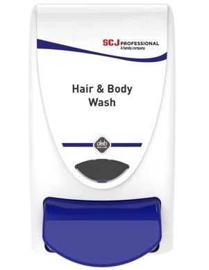 DEB SHOWER CLEANSE HAIR & BODY WASH DISPENSER FOR 1L PODS