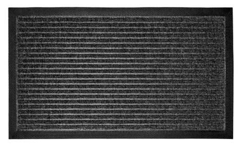 ESTEEM RIBBED II ENTRANCE MAT 600 x 900mm CHARCOAL