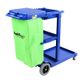 RAPIDCLEAN JANITORS CLEANING CART AND BAG